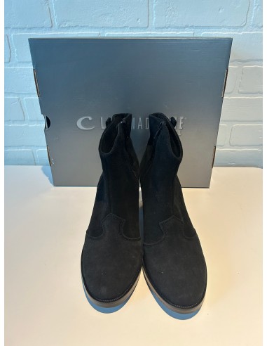 Boots Ankle Heels By Cma In Black, Size: 9.5 plus qu'un jeu 