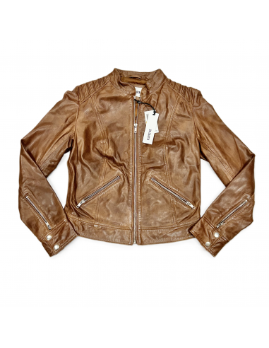 Jacket Leather By Bb Dakota In Brown, Size: S Jusqu'à 80% De Réduction