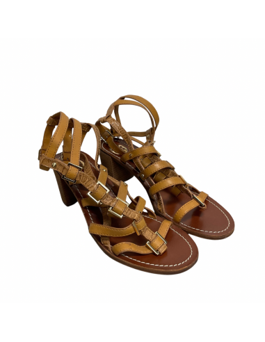 Sandals Designer By Tory Burch In Brown, Size: 8 shop