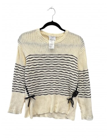 Sweater Designer By Chloe In Black & Cream, Size: Xs pas cheres