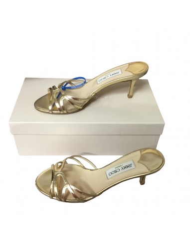 Shoes Designer By Jimmy Choo In Gold, Size: 37.5 50% de réduction en Octobre 2024