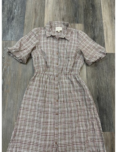 Dress Designer By Sezane In Plaid Pattern, Size: 2 chez Cornerstreet bien 