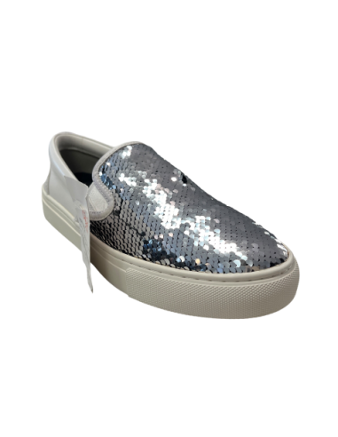 Shoes Designer By Tory Burch In Silver, Size: 7.5 de pas cher