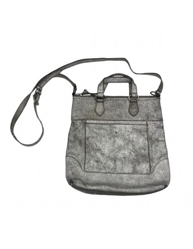 Crossbody Designer By Frye In Silver, Size:Medium pas chere