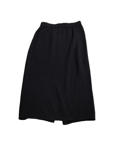 Skirt Midi By St John Knits In Black, Size: 4 votre