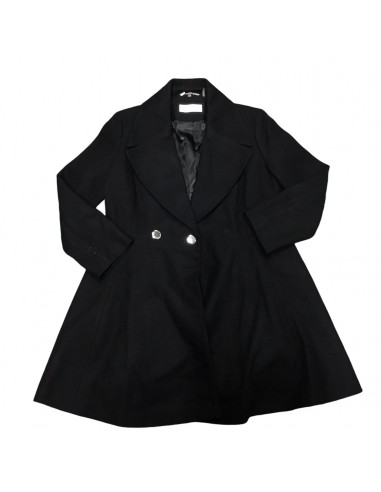 Coat Peacoat By Calvin Klein In Black, Size: L Venez acheter