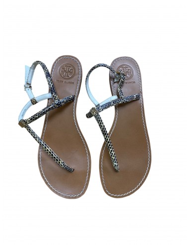 Sandals Flip Flops By Tory Burch In Brown, Size: 9 chez Cornerstreet bien 