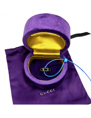 Ring Luxury Designer By Gucci, Size: 4.5 une grave pollution 