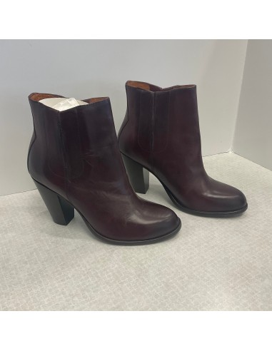 Boots Ankle Heels By Frye In Burgundy, Size: 9 50% de réduction en Octobre 2024