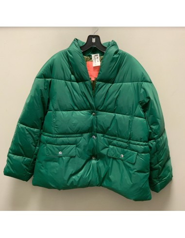 Coat Puffer & Quilted By J. Crew In Green, Size: Xl de la marque