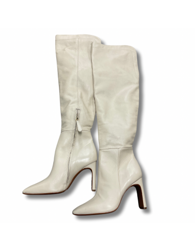 Boots Knee Heels By Bcbgmaxazria In Cream, Size: 5.5 store