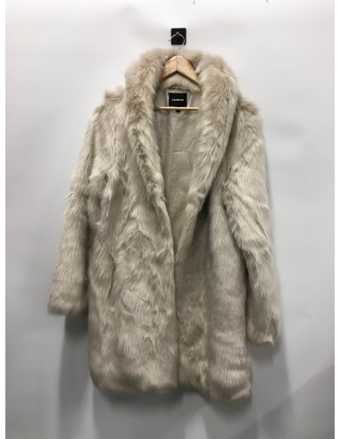 Coat Faux Fur & Sherpa By Express In Beige, Size: L 2 - 3 jours ouvrés.