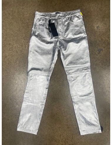 Jeans Straight By Zara In Silver, Size: 10 une grave pollution 