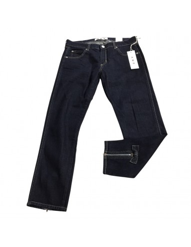 Jeans Straight By Amo In Blue Denim, Size: 6 est présent 