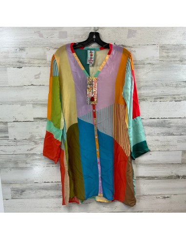 Tunic Long Sleeve By Johnny Was In Multi-colored, Size: S livraison et retour toujours gratuits