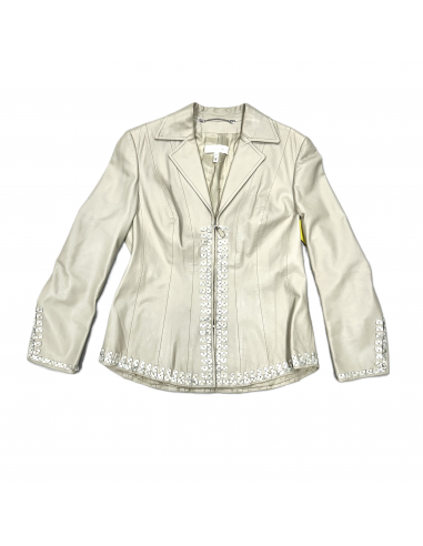 Jacket Luxury Designer By Escada In Cream, Size: L En savoir plus