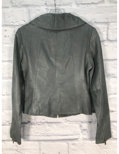 Jacket Leather By Classiques Entier In Green, Size: Xs offre 