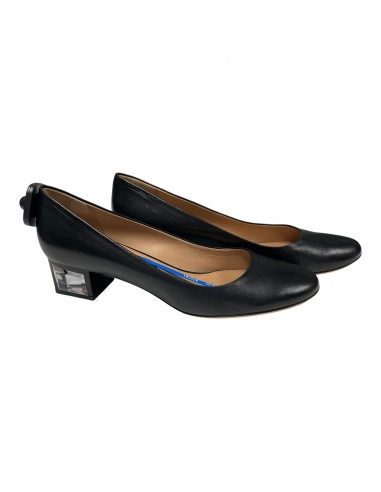 Shoes Designer By Ferragamo In Black, Size: 9 en ligne des produits 