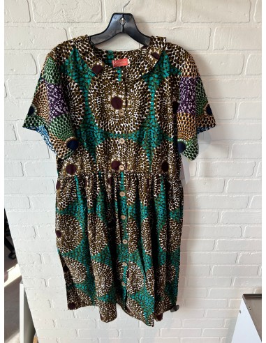 Dress Casual Midi By Cma In Multi-colored, Size: L paiement sécurisé