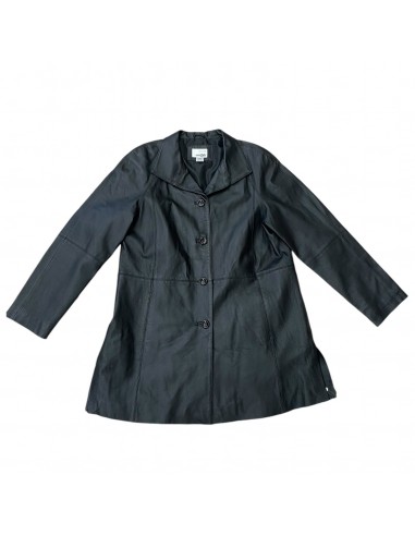 Coat Leather By Cmb In Black, Size: L Livraison rapide